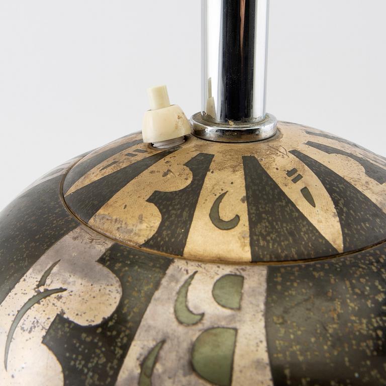 Württembergische Metallwarenfabrik, "Ikora" Table Lamp 1920s/30s.