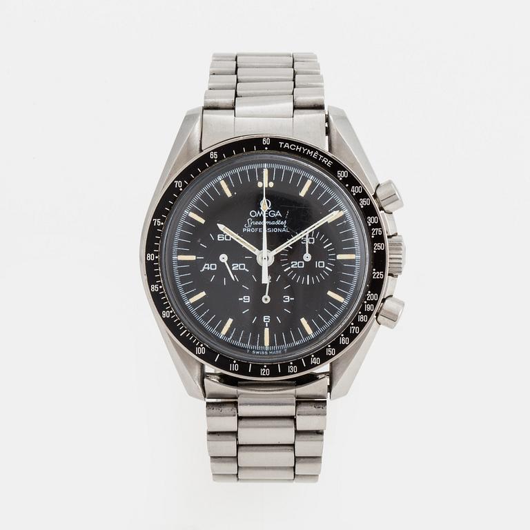 OMEGA, Speedmaster Professional, "Tachymetre", kronografi, rannekello, 42 mm.