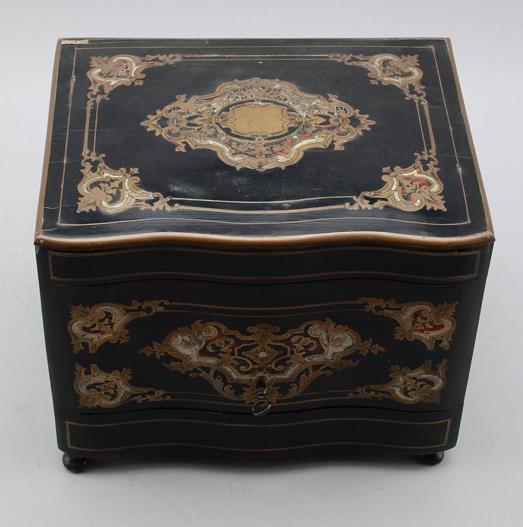 LIKÖRSCHATULL, 1800-talets andra hälft.