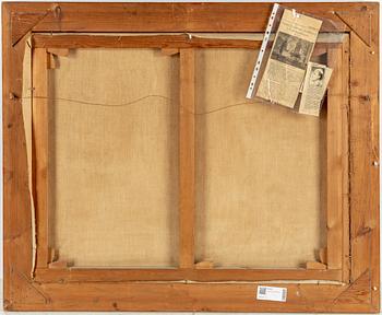 LASSE JOHNSON, oil on canvas, signed and dated 1932.