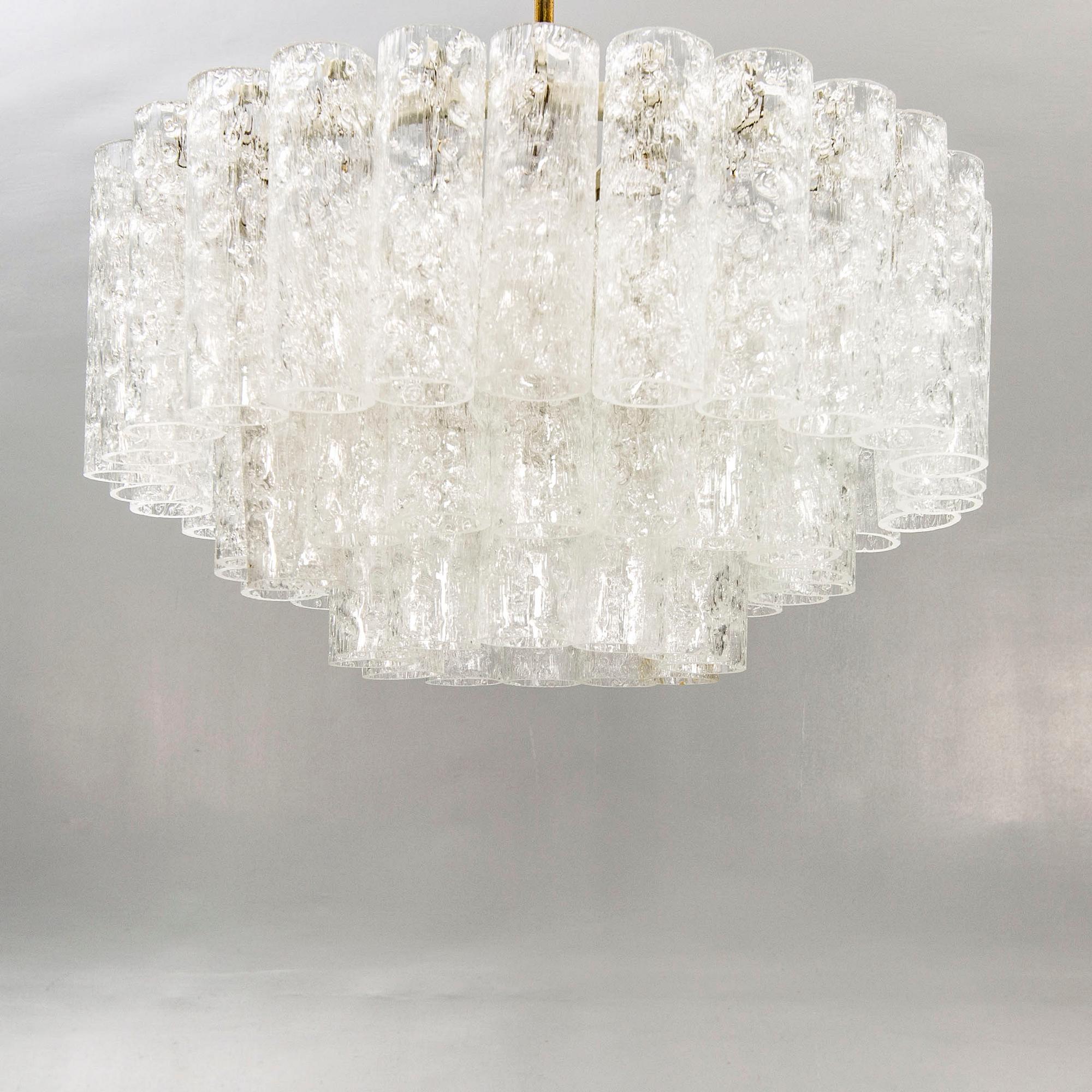 Doria Lichtenwerken, ceiling lamp, Austria, mid-20th century.