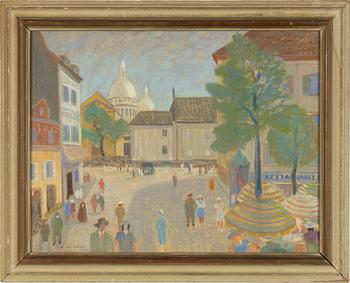 Bengt Carlberg,  "Place du Tertre".