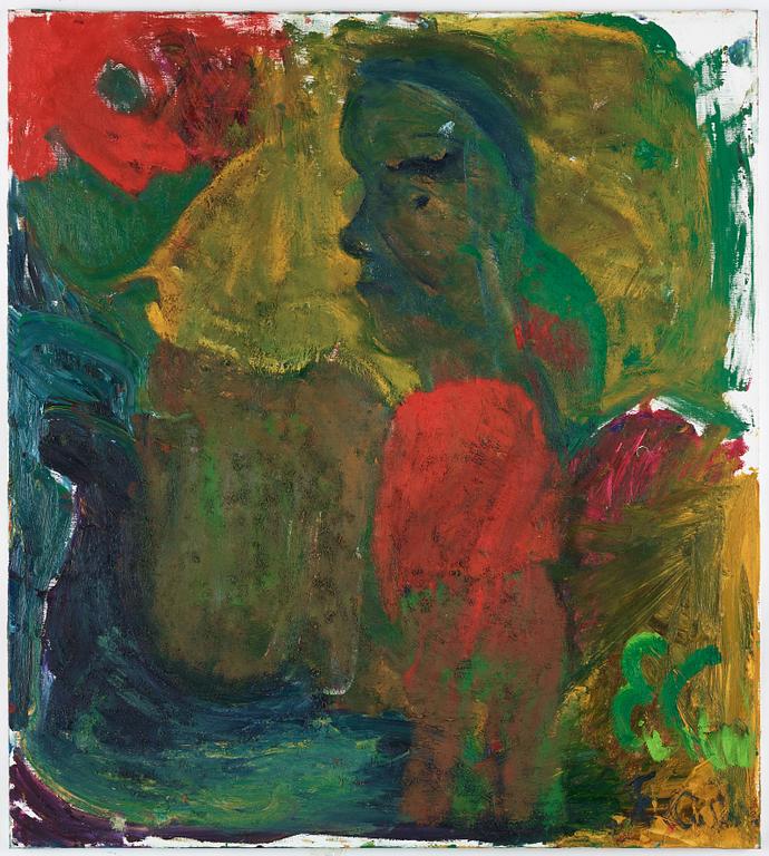 Erland Cullberg, oil on canvas, signed E. Cullberg.