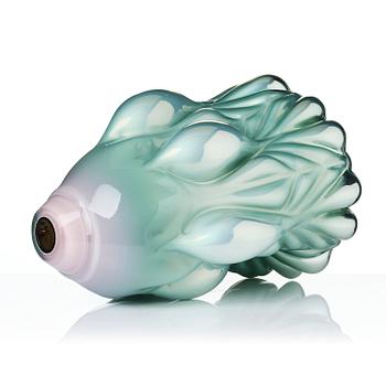 Hanna Hansdotter, "Dripping Print", skulptur, glas, The Glass Factory, Boda Glasbruk, 2019, AP 1.