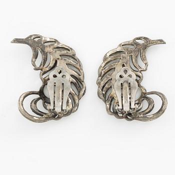 Elsa Schiaparelli, earrings, vintage.