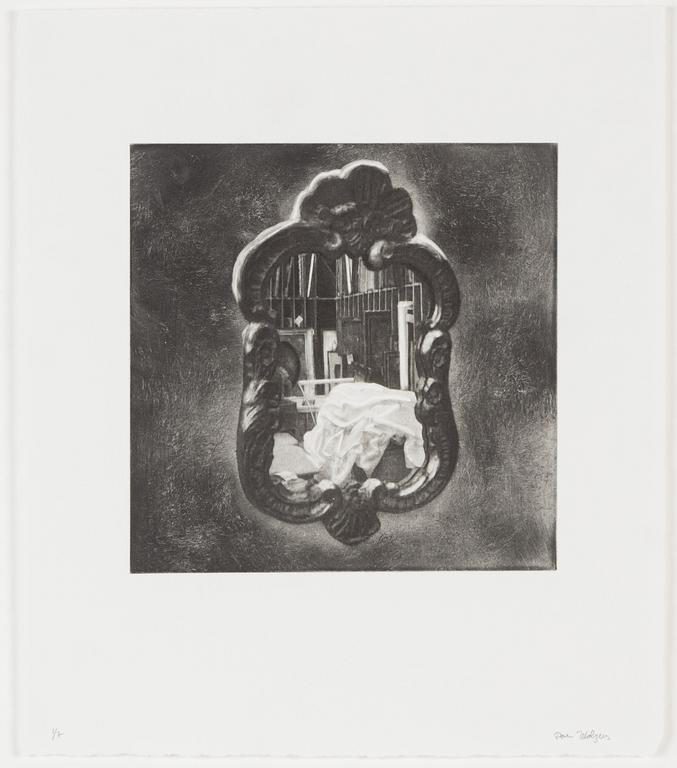 Dan Wolgers, fotogravyr, 2011, signerad 1/7.