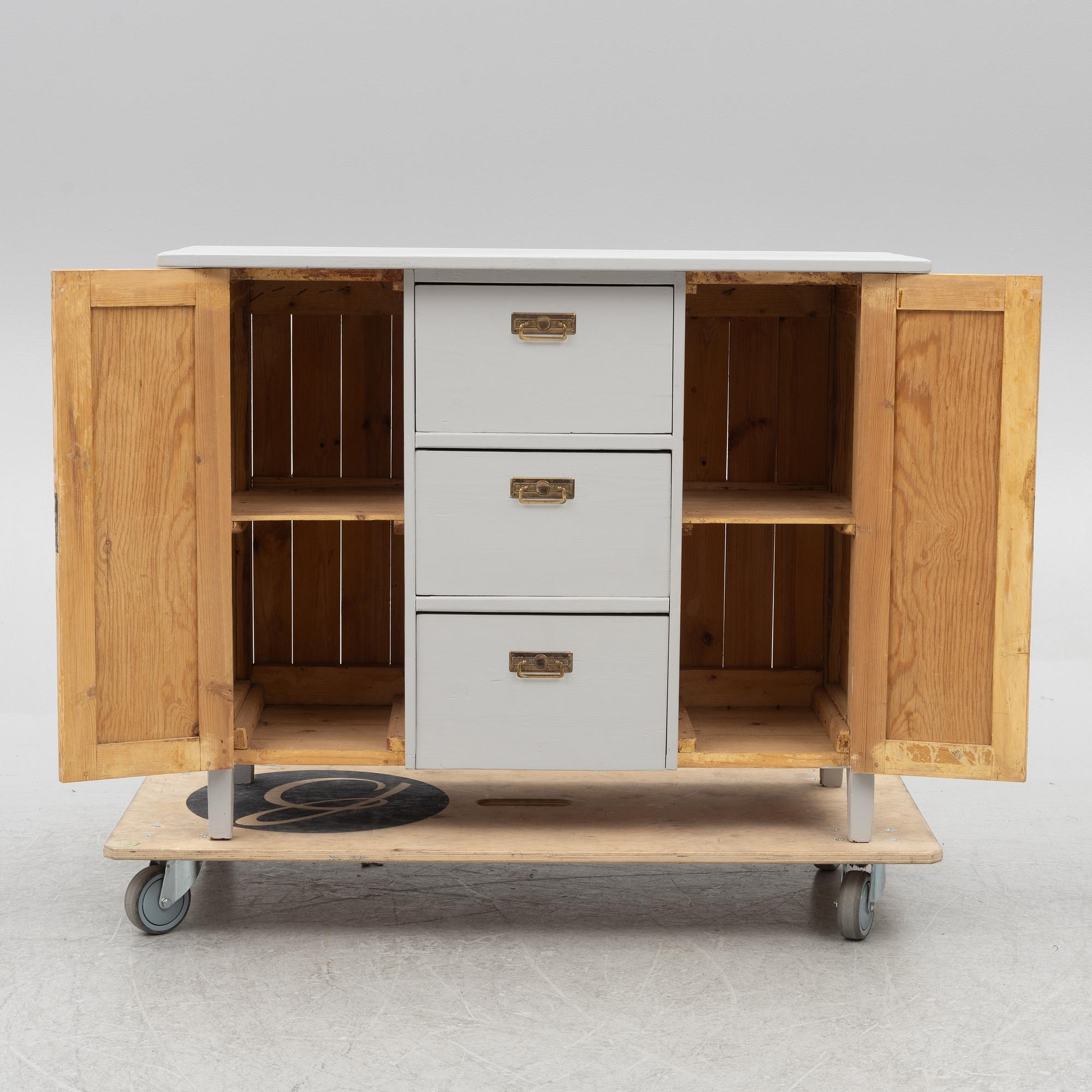 A sideboard, early 20th Century.