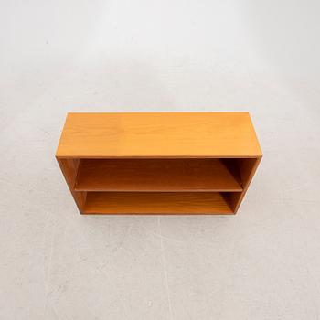 A set of three teak book shelves 1960s.