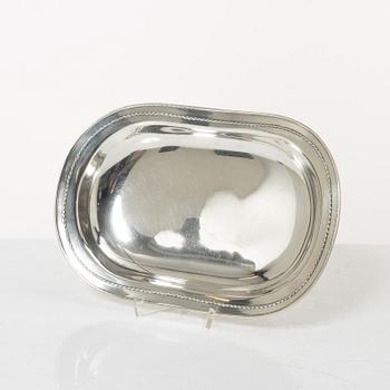 A Swedish silver bowl/dish, mark of Carl Fredrik Carlman, Stockholm 1932.
