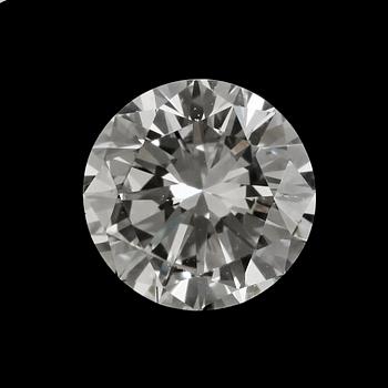 A brilliant cut diamond, 0.74 cts.
