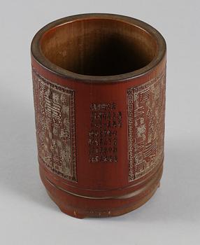 PENSELVAS, bambu, 1800-tal.
