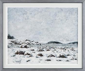Helge Dahlman, Winter Landscape.