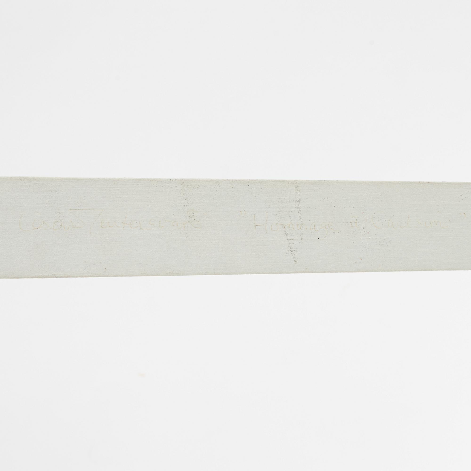 Oscar Reutersvärd, "Hommage à Carlsund".