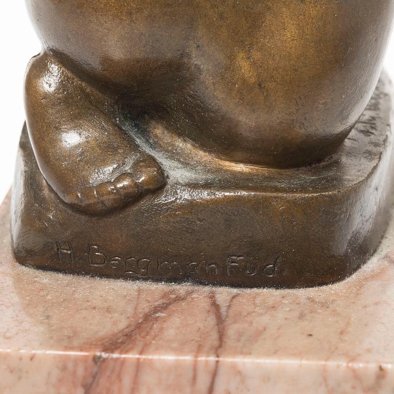 Astri Bergman-Taube, Sittande kvinna.