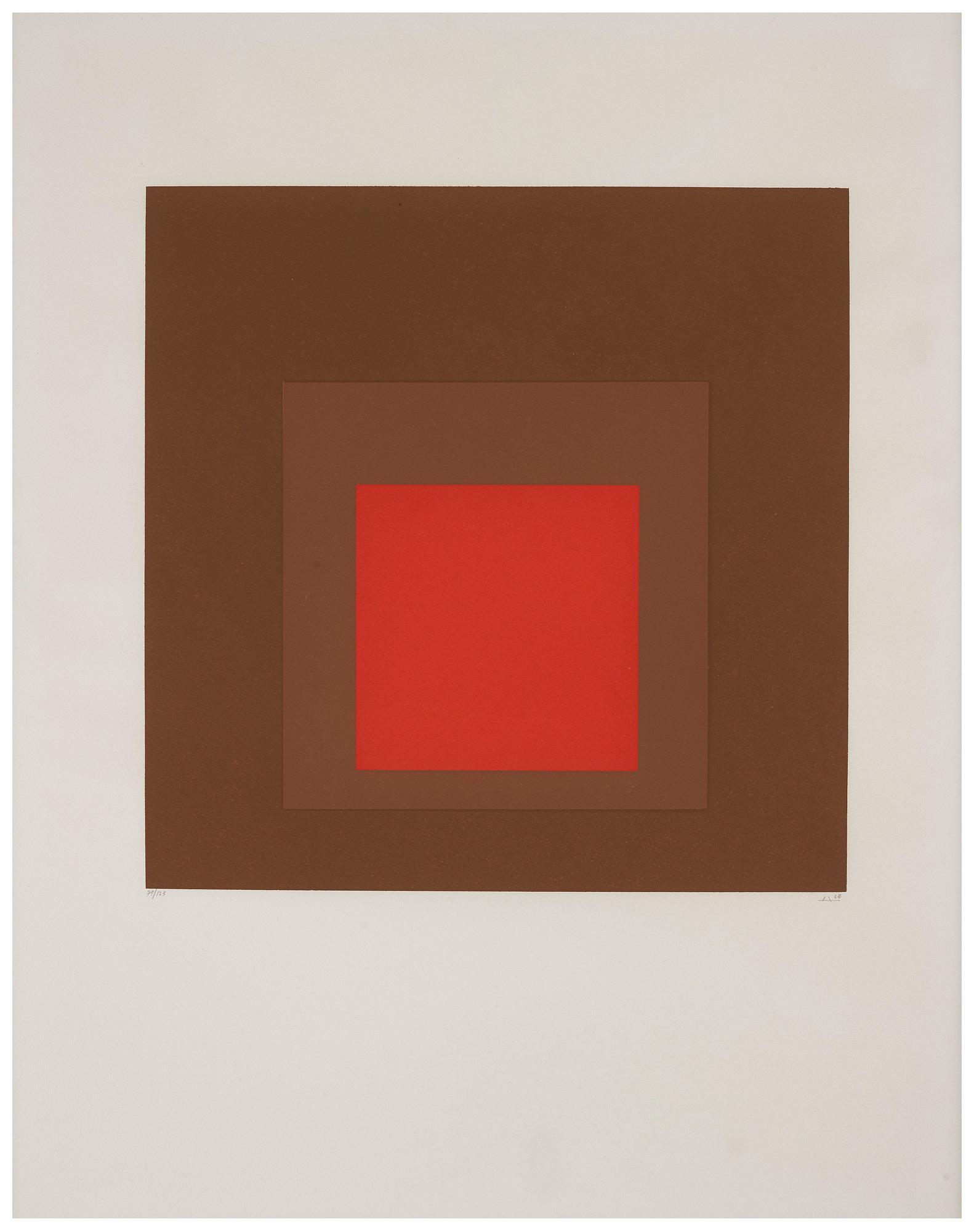 Josef Albers, "Hommage au carré".