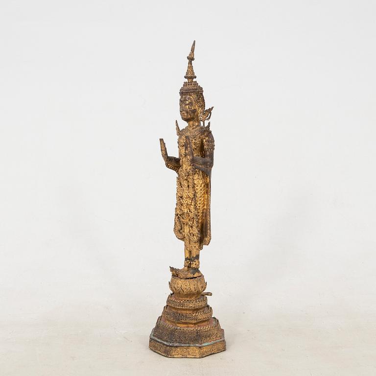 Buddha Thailand 1800-talets andra hälft Rattanakosin stil.