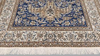 Matta, Nain, part silk, ca 310 x 210 cm.
