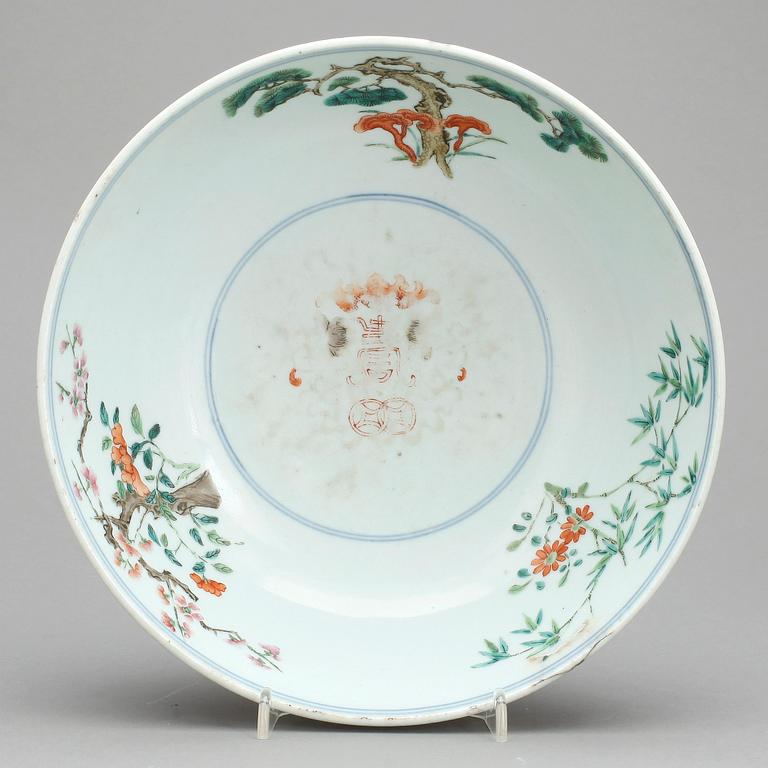 SKÅL, porslin, Kina, 1800-tal.