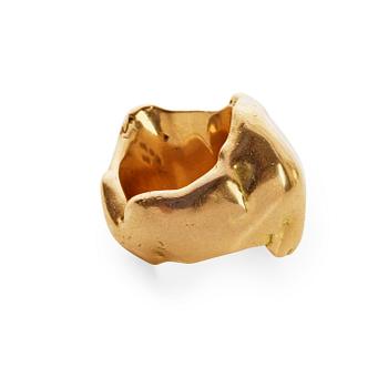 384. KRISTIAN NILSSON, ring, Stockholm, 1983, 18k,