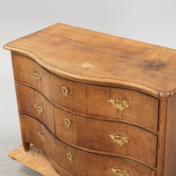 A Late Baroque chest of drawer, 18th century.