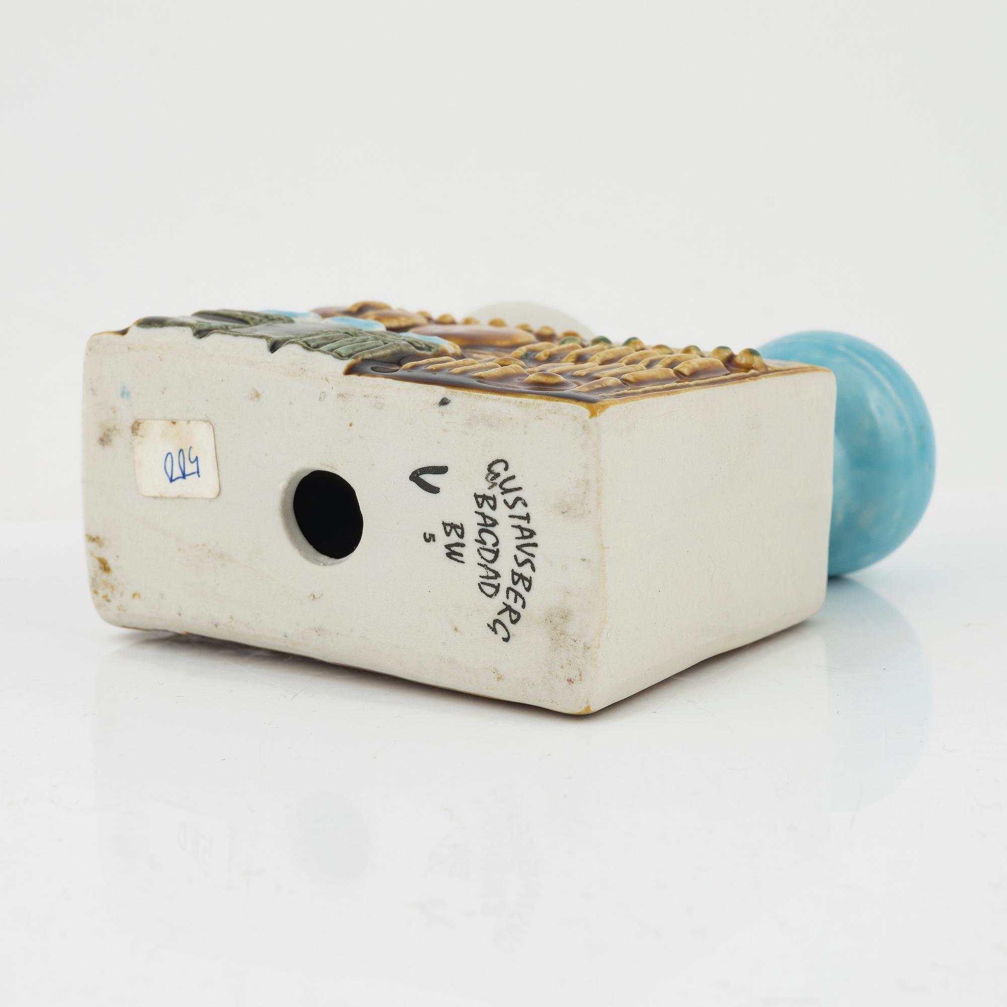 Bertil Vallien, "Bagdad", figuriner, 7 st., Gustavsberg.