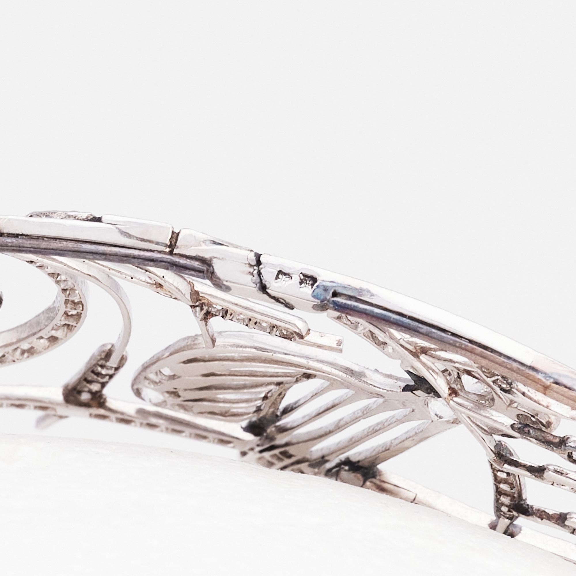 Tiara, Boucheron, 1909, platina med diamanter, signerad Boucheron Paris.