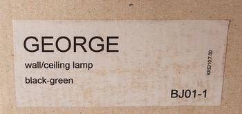TOBIAS GRAU, celing / wall lamps, 4 pcs, 'George'.