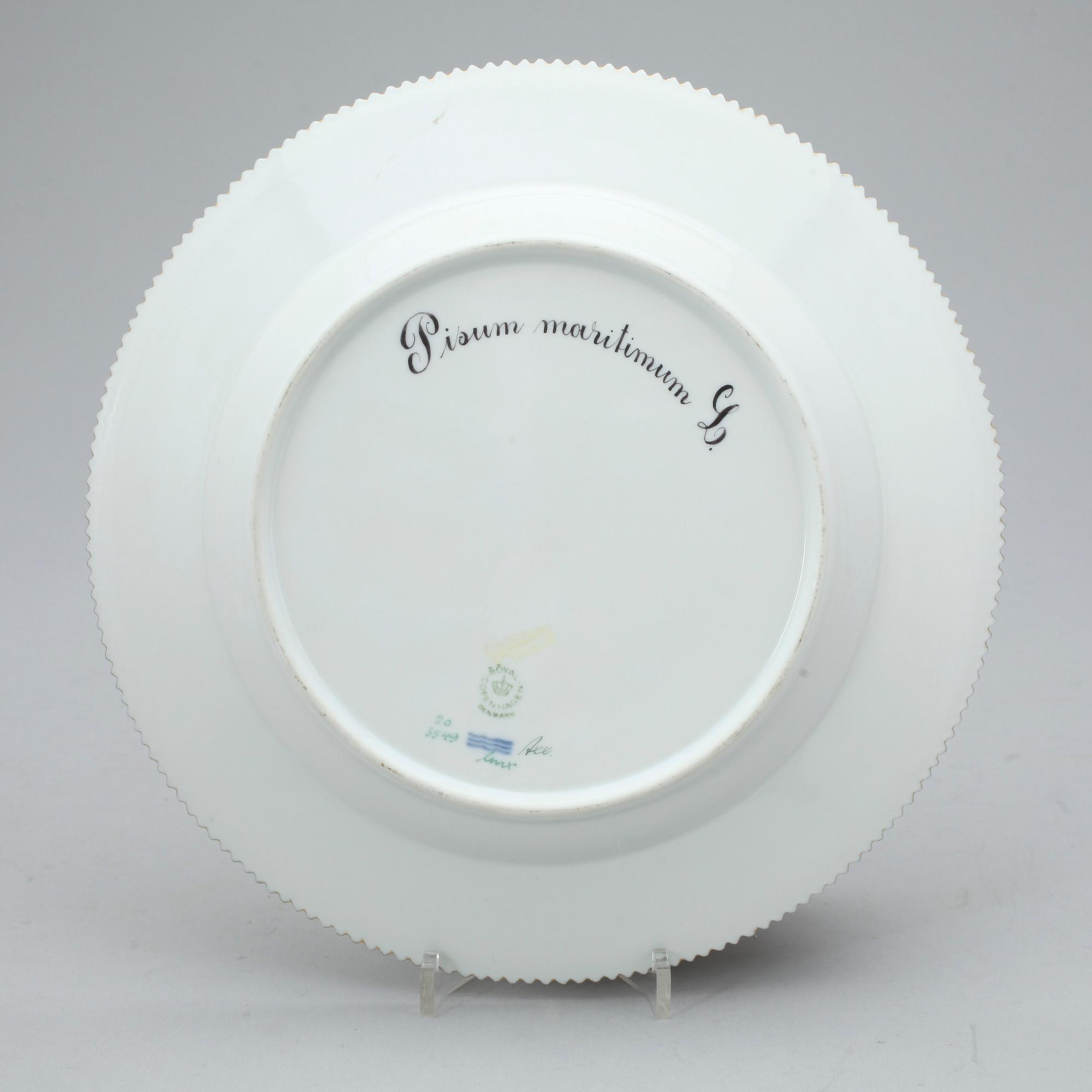 FAT, porslin, "Flora Danica", Royal Copenhagen.