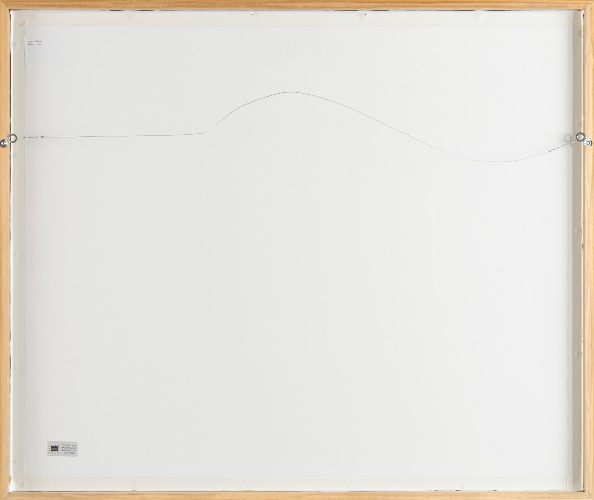 Lauri Ahlgrén, "Blå dröm".