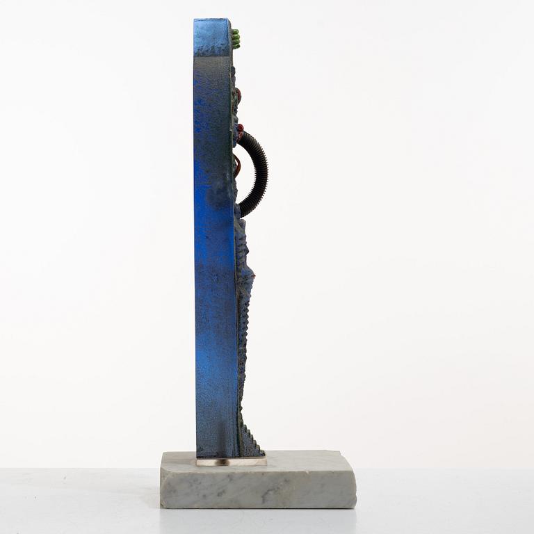 Bertil Vallien, a unique sand-cast glass sculpture, Kosta Boda.