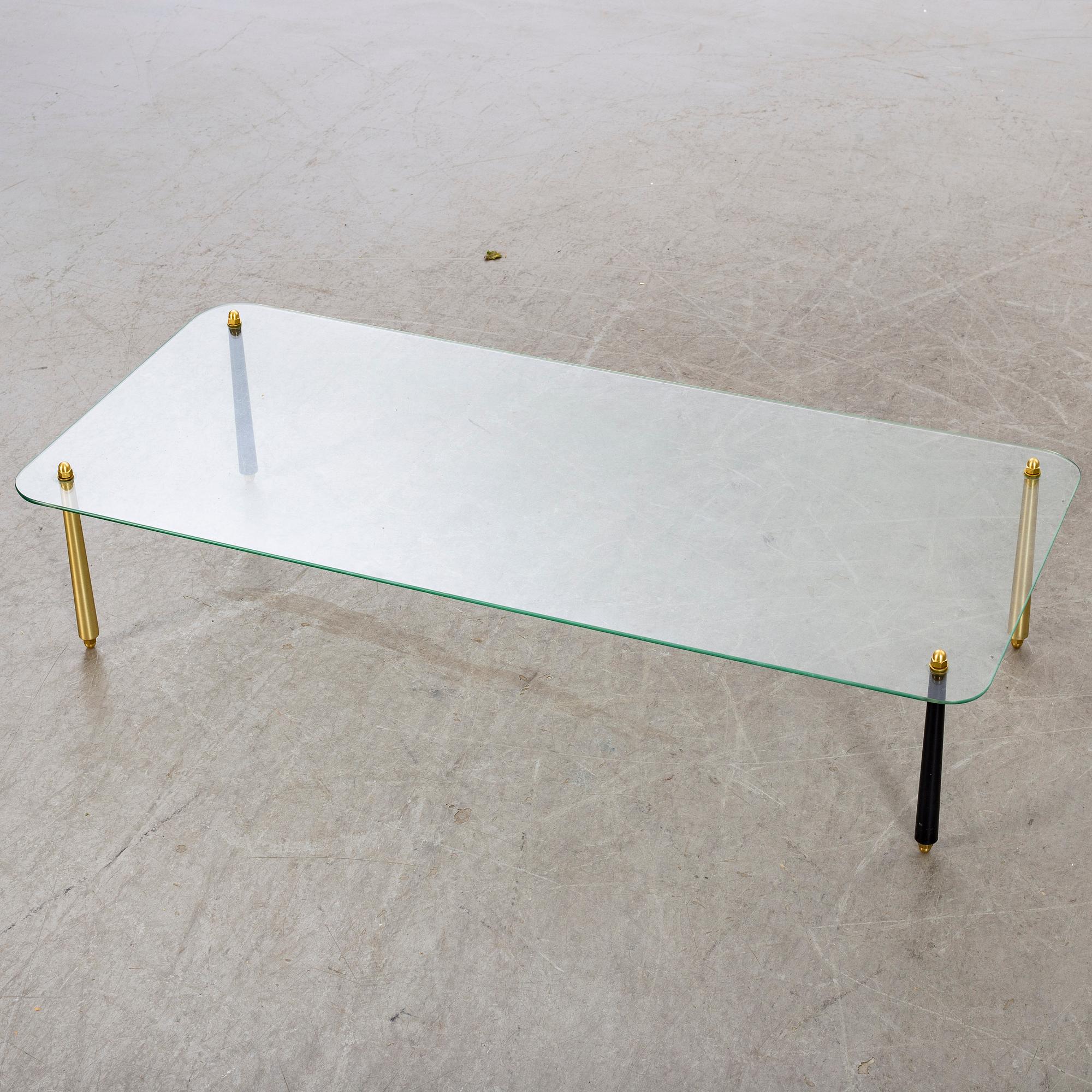 BORD, två delar, glas, butiks skyltning, Belgien, 1900-talets mitt.