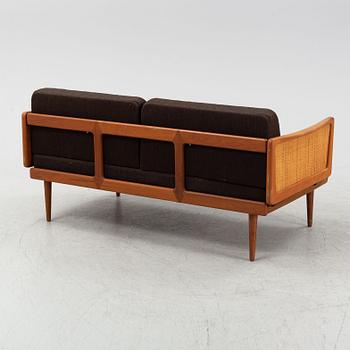 Peter Hvidt & Orla Mølgaard Nielsen, soffa/dagbädd, France & Son,
Danmark, 1900-talets mitt.