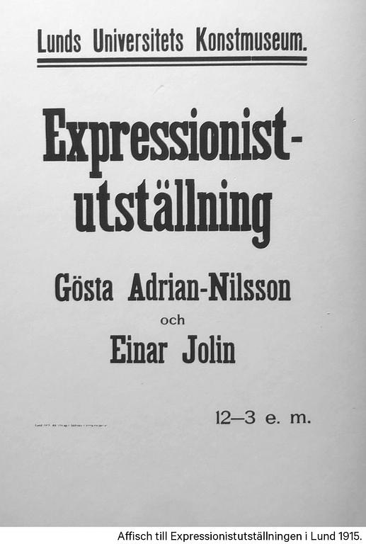 Gösta Adrian-Nilsson, "Snälltåg/Schnellzug".