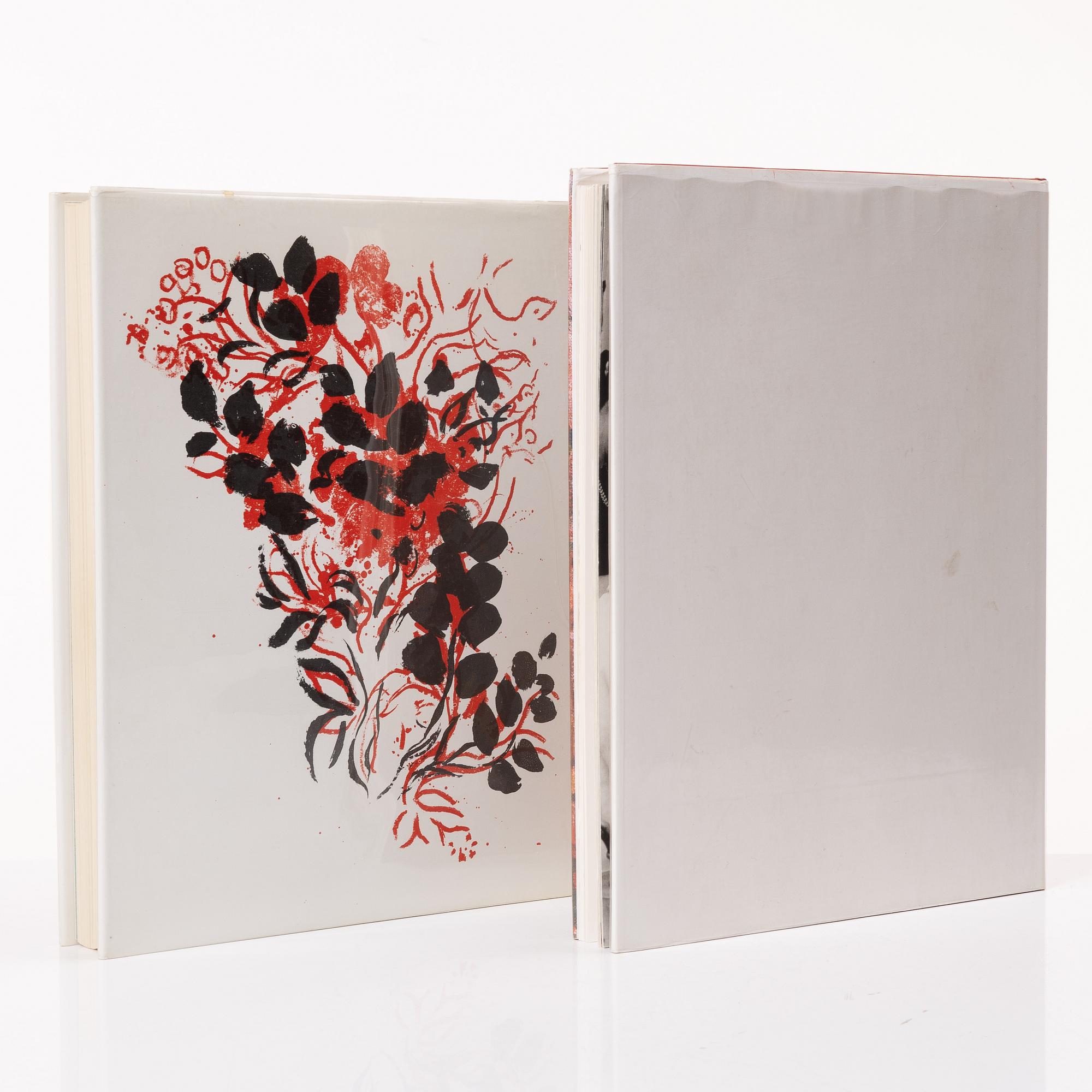 Marc Chagall, Books, 2 pcs, "Chagall - Lithographe III" and "Chagall - The Ceiling of the Opera".