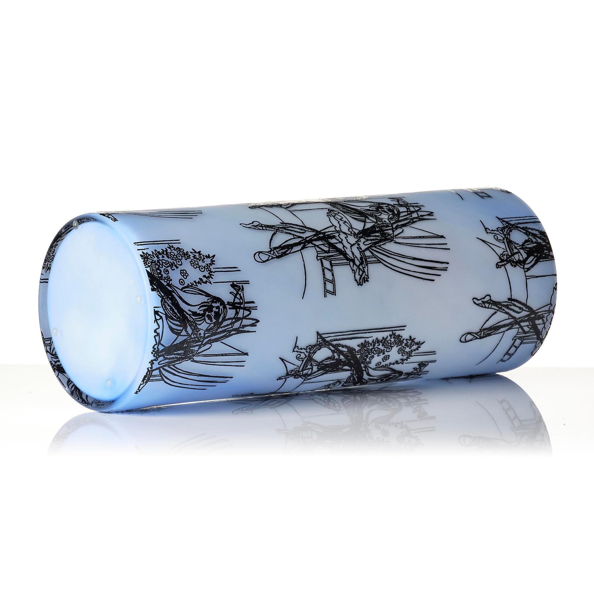 Per B. Sundberg, vas, "Wallpaper", glas, lim. ed. 50, Orrefors Studio, 2003.