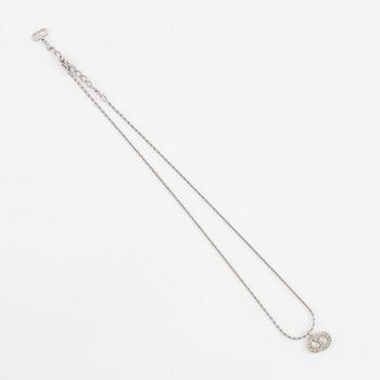 Christian Dior, örhängen, ett par och collier med hänge.