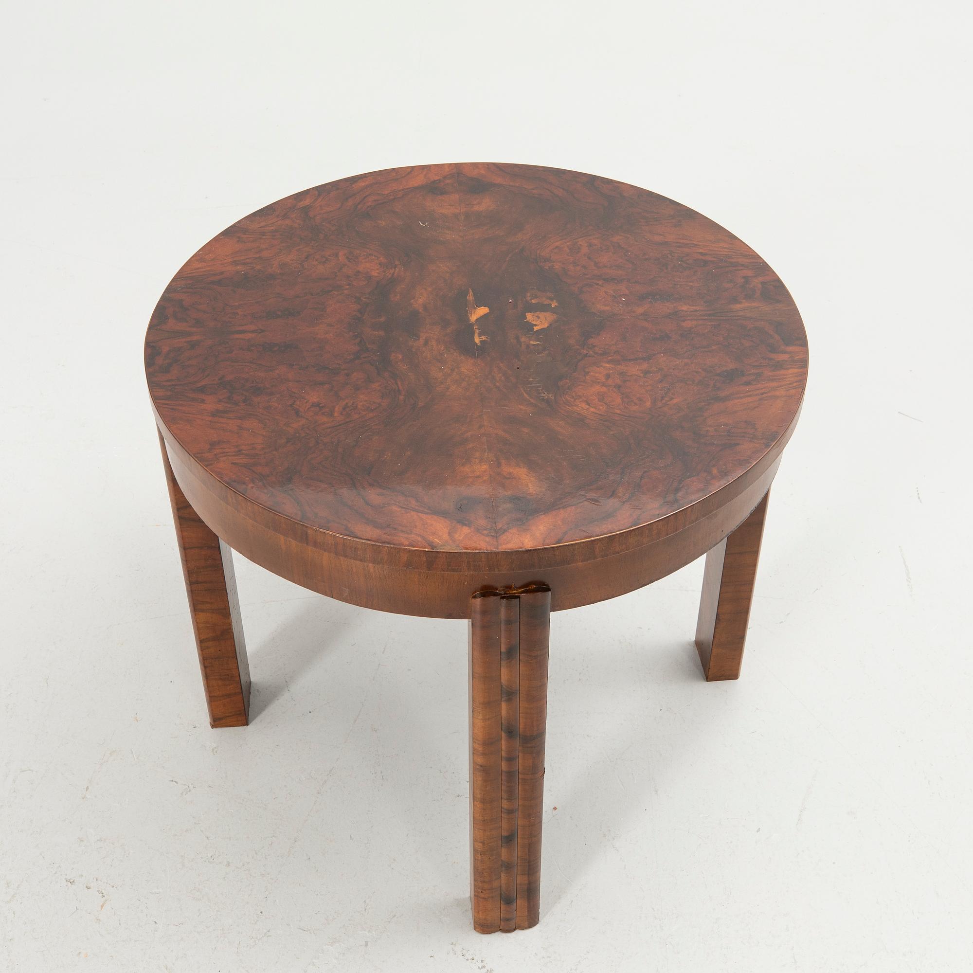 Side table/coffee table, Art Deco, early 20th century.