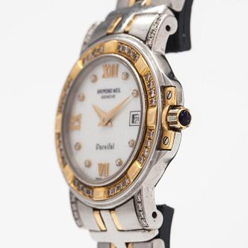 RAYMOND WEIL, Parcifal, rannekello, 27 mm.