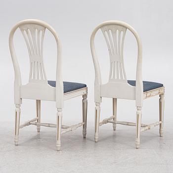 Matgrupp, 11 delar, gustaviansk stil, 1900-talets mitt/andra häflt.