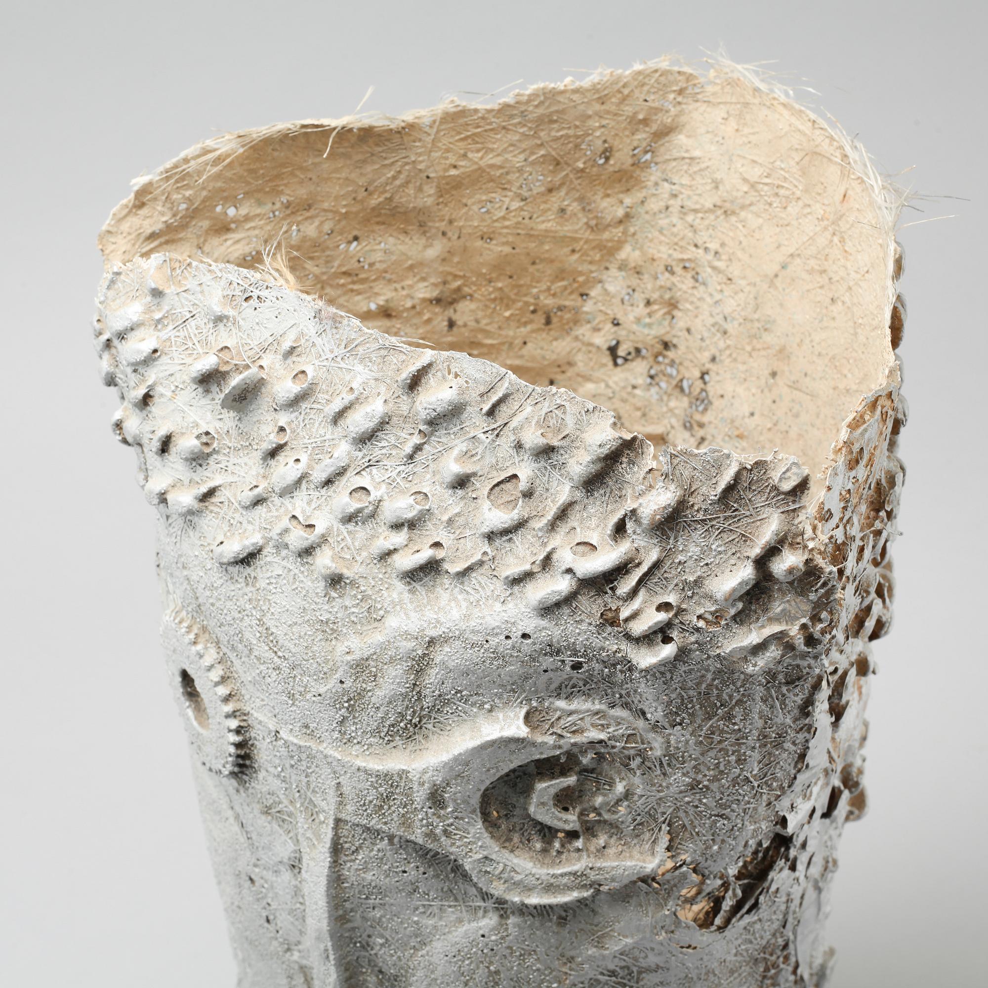 OLE JOHAN TØRUD, sculpture, lacquered polyester and wood, unique, unsigned.