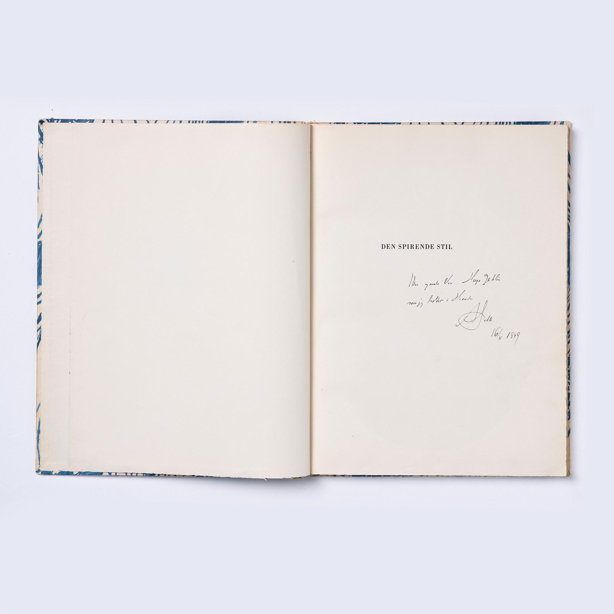 Art literature about Axel Salto, 3 volumes, 1949, 1956 and 1989.