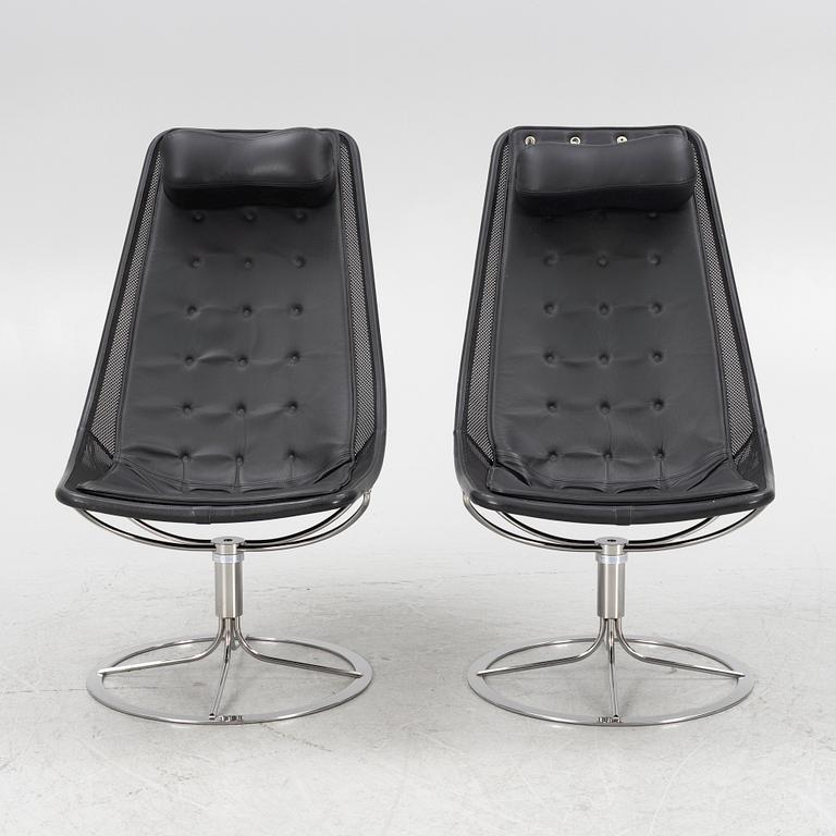 Bruno Mathsson, fåtöljer, ett par, Jetson, Bruno Mathsson International, 2019.