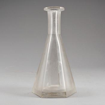 GLASSERVISDELAR, 38 st, möjligen Ryssland och tidigt 1900-tal.