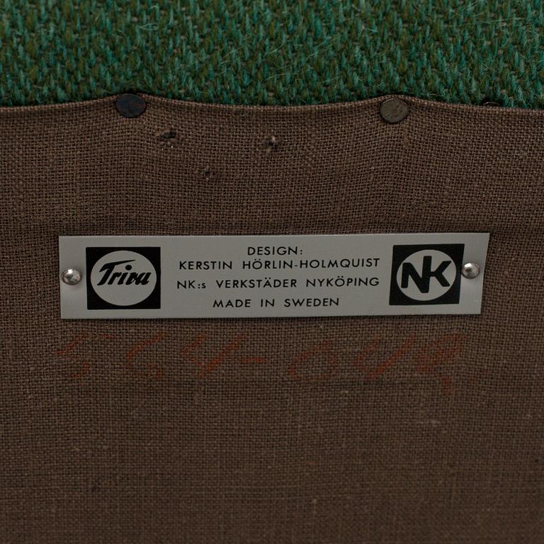 KERSTIN HÖRLIN-HOLMQUIST, fåtöljer, "Lilla Adam" ur serien "Paradiset", Nordiska Kompaniet.