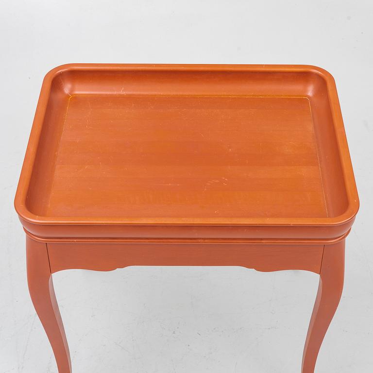 A tray table, "Hällestad", from IKEA's 18th-century series, late 20th century.