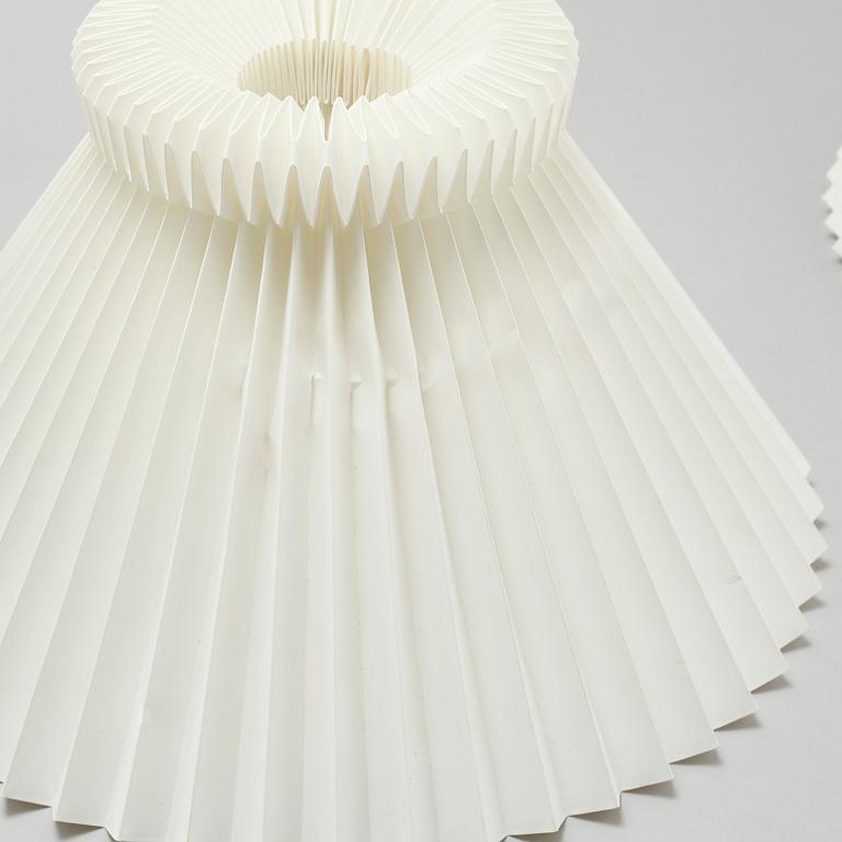 A pair of table lamps from Le Klint, second half of the 20th century.