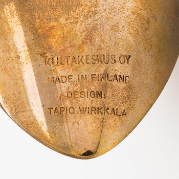 Tapio Wirkkala, a 'Sandpiper' sculpture, stamped Kultakeskus Oy Made in Finland Design: Tapio Wirkkala.