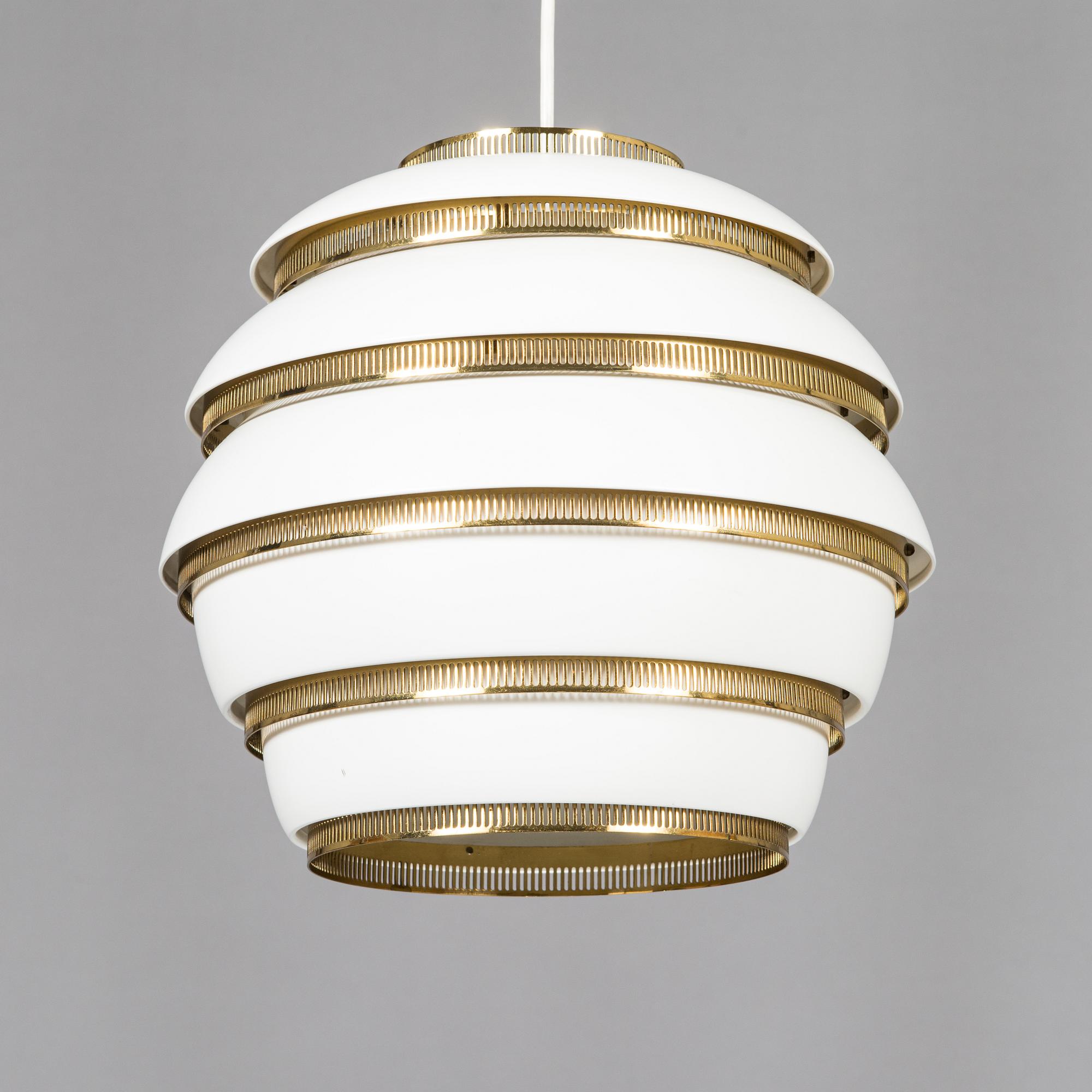 Alvar Aalto, a A331' pendant light for Valaistustyö, Finland.