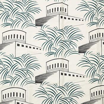 Two 'Stadsbiblioteket" curtains by Birgitta hahn.