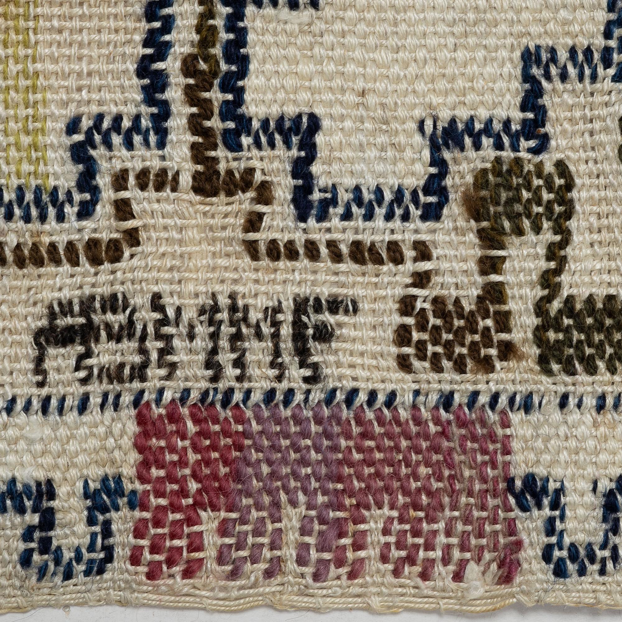 Märta Måås-Fjetterström, A 'Grodblad' textile.